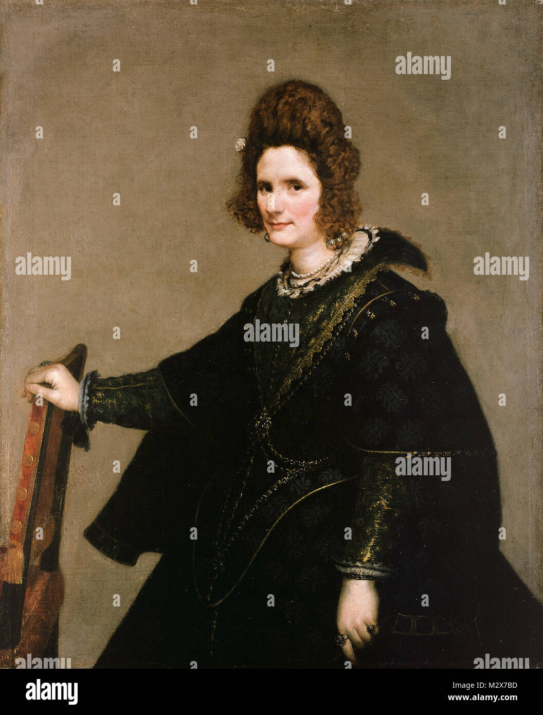 Diego Velázquez, Dame von Hof Stockfoto