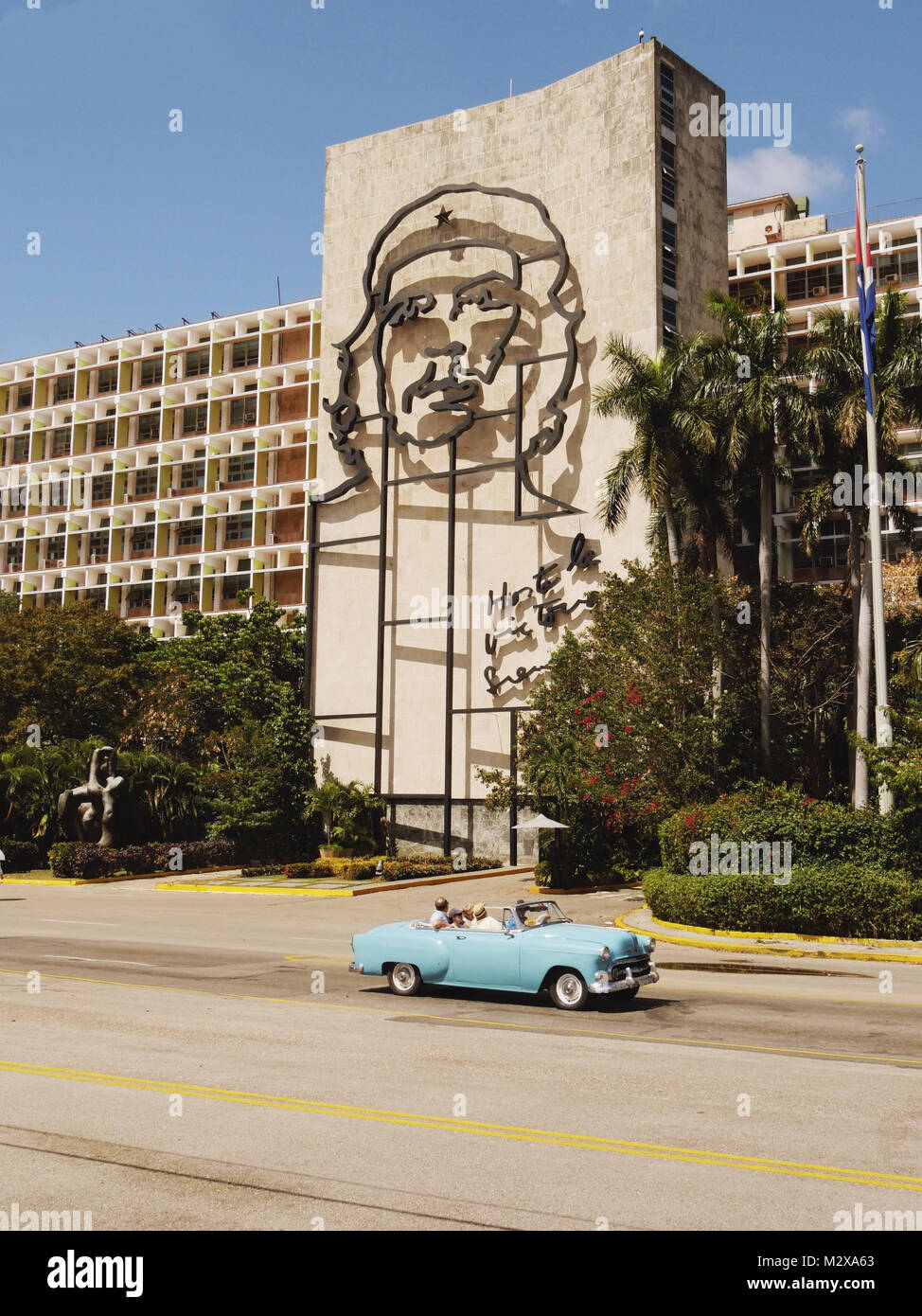 Plaza De La Revolucion - Havanna. Stockfoto
