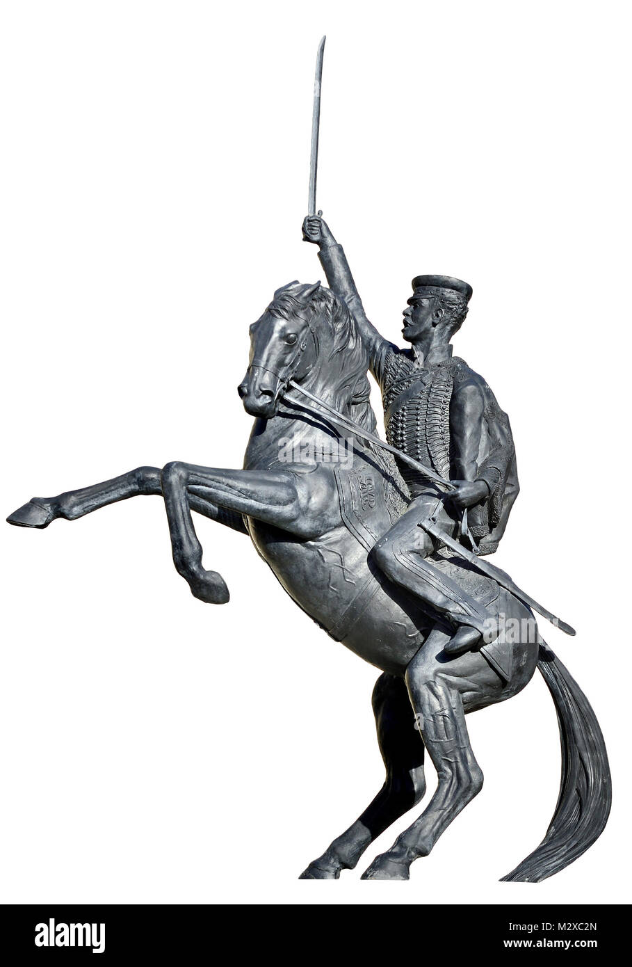 Maidstone, Kent, England. Denkmal für Kapitän Louis Edward Nolan (1818-1854) Der 15. König Husaren. In der Obhut des Light Brigade enthalten. Autorisierten Stockfoto