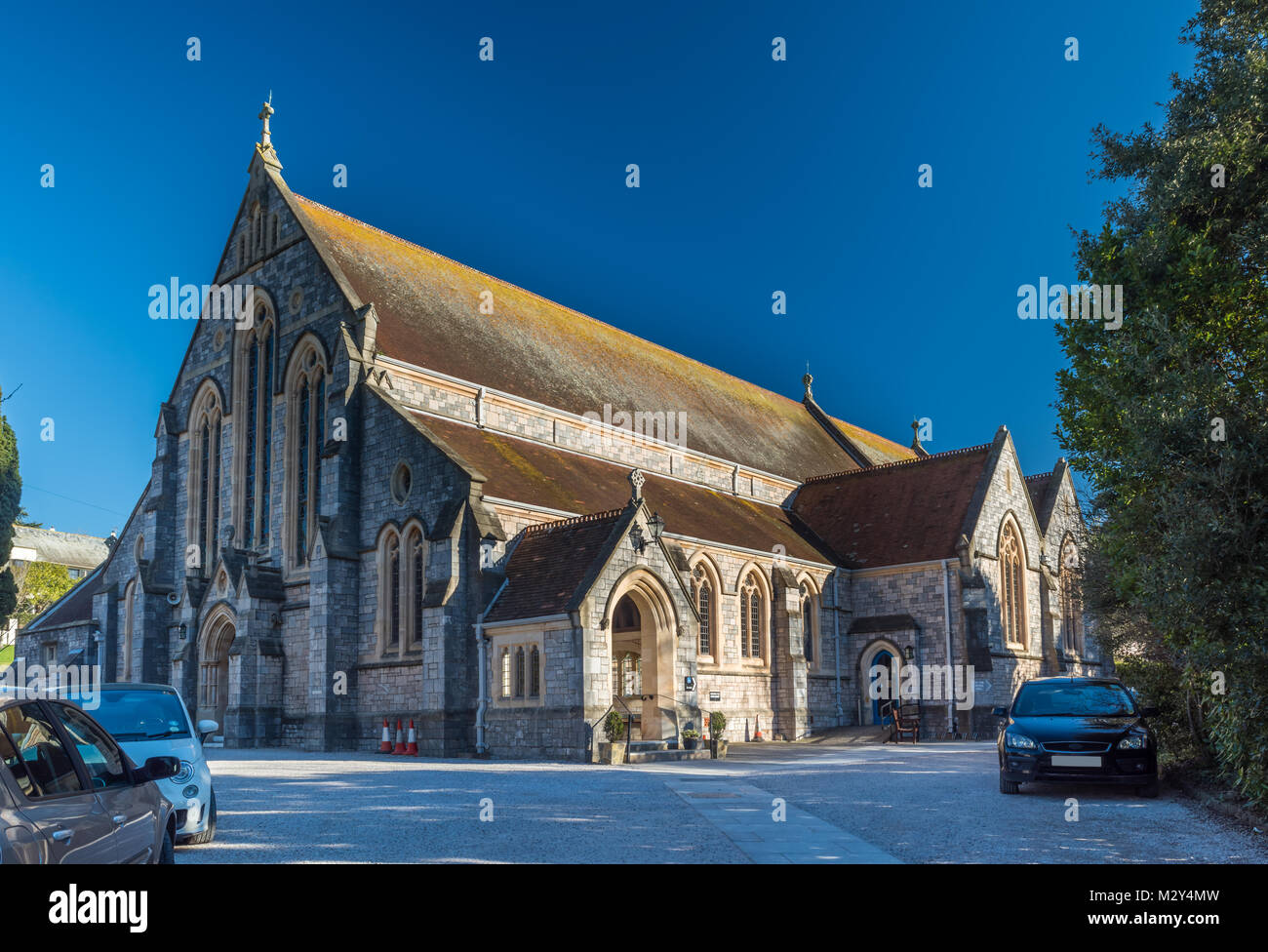 St. Peter's Kirche, Budleigh Salterton, Devon. Stockfoto