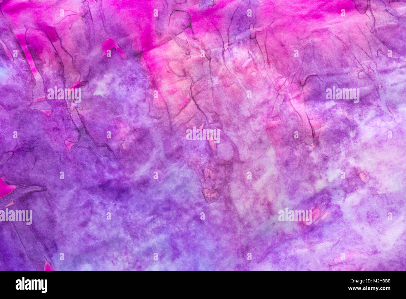 Mehrfarbig Farbe gefaltetes Seidenpapier bacground Textur Stockfoto