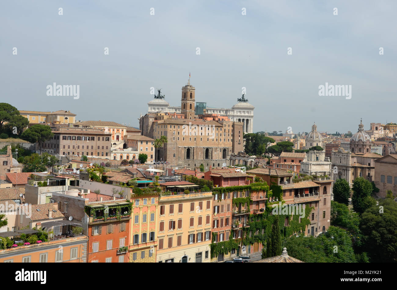 Die italienische Stadt Stockfoto