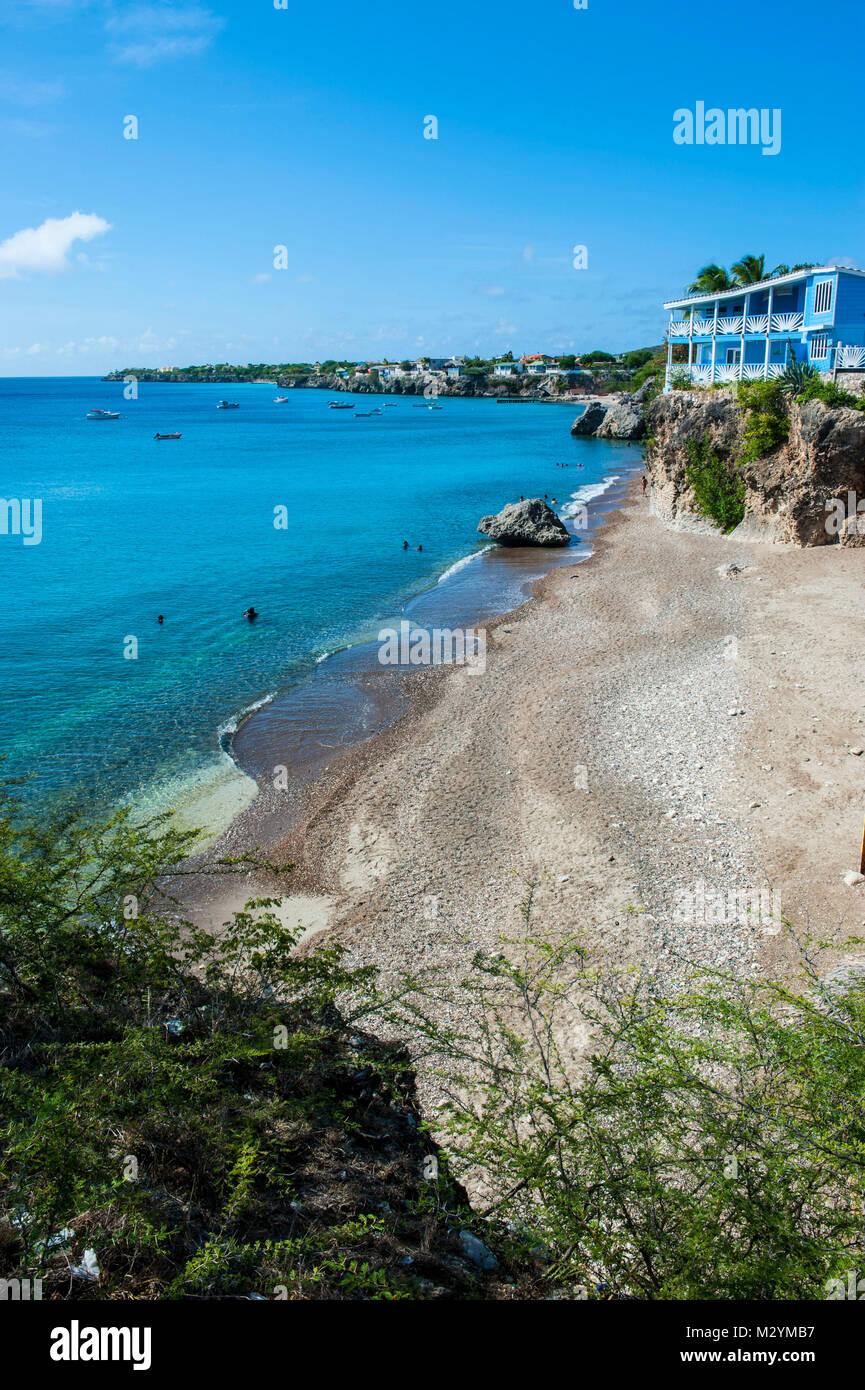 Playa Kalki, Curacao, Niederländische Antillen, ABC-Inseln, Karibik Stockfoto