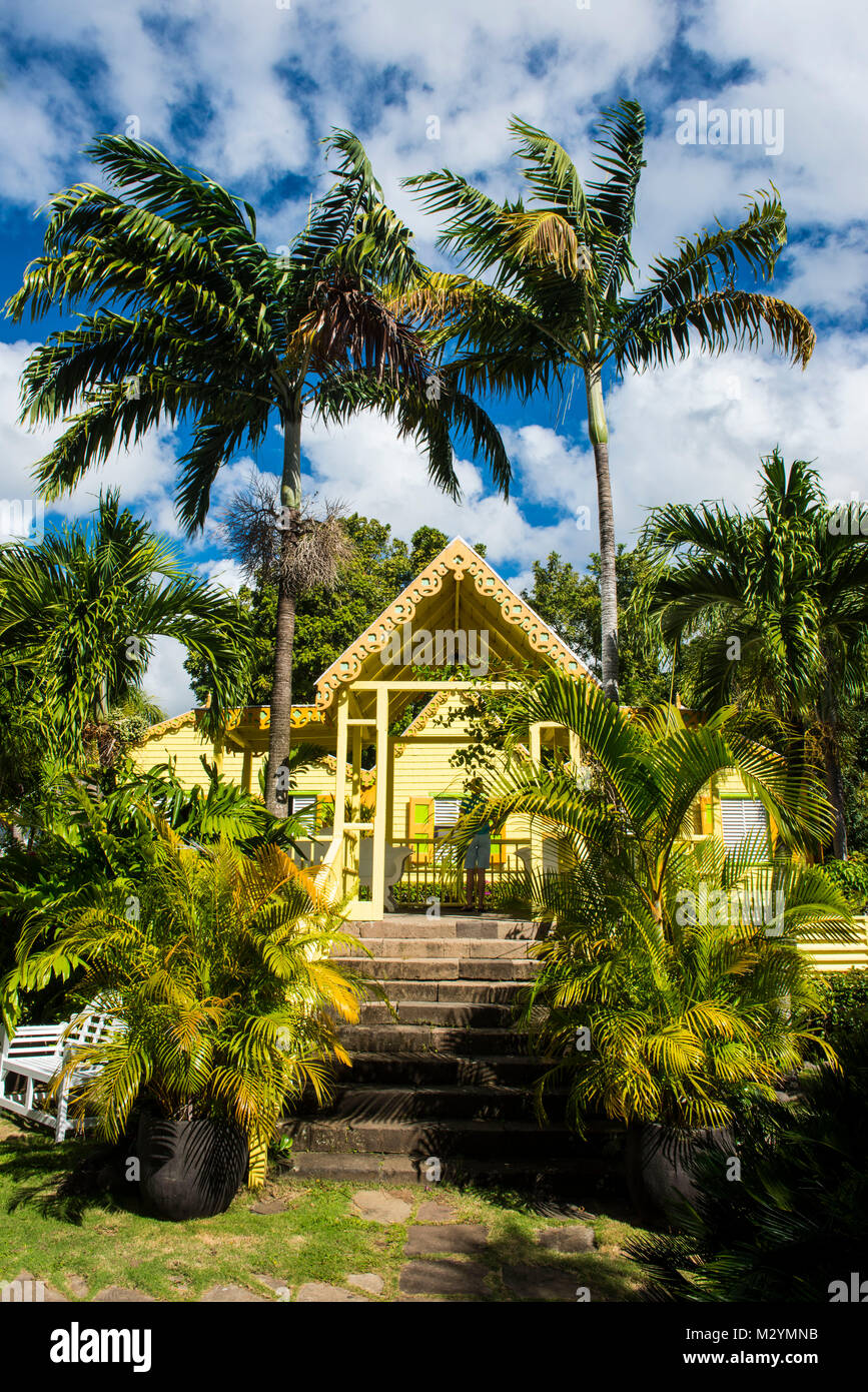 Romney Manor in St. Kitts und Nevis, Karibik Stockfoto