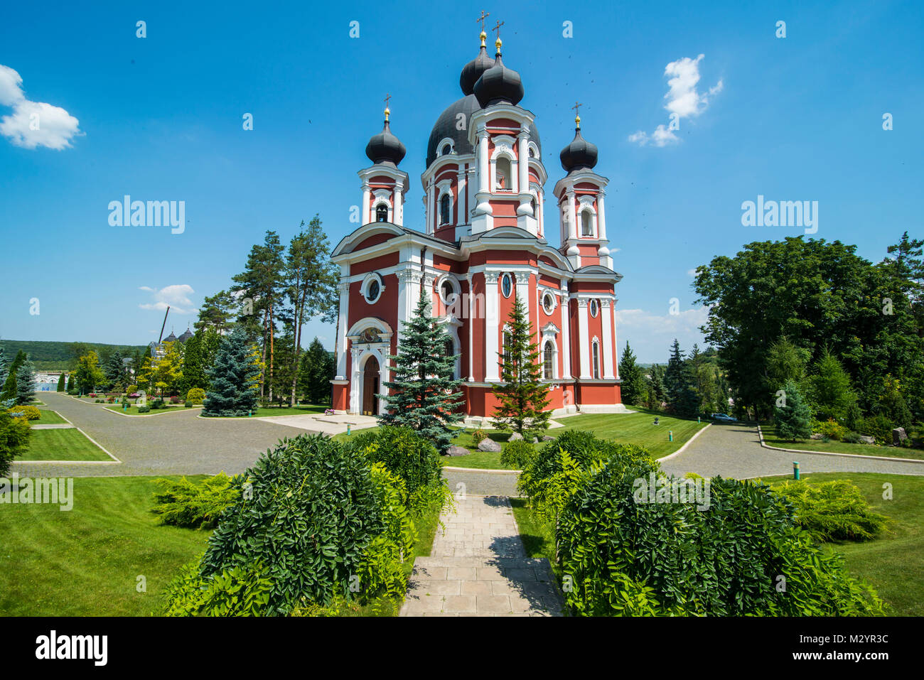 Das orthodoxe Kloster Curchi, Moldawien Stockfoto