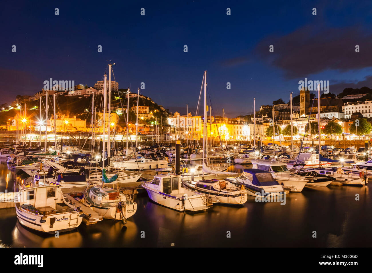 England, Torquay, Devon, der Hafen von Torquay Stockfoto