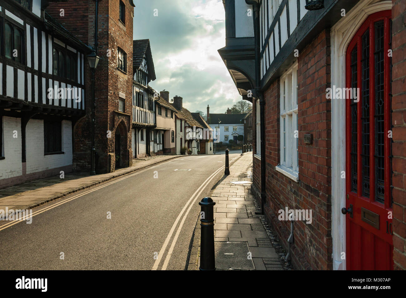 Church Street, Steyning, West Sussex. Stockfoto