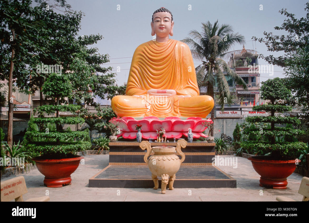 Buddha Statue in Vietnam. Stockfoto