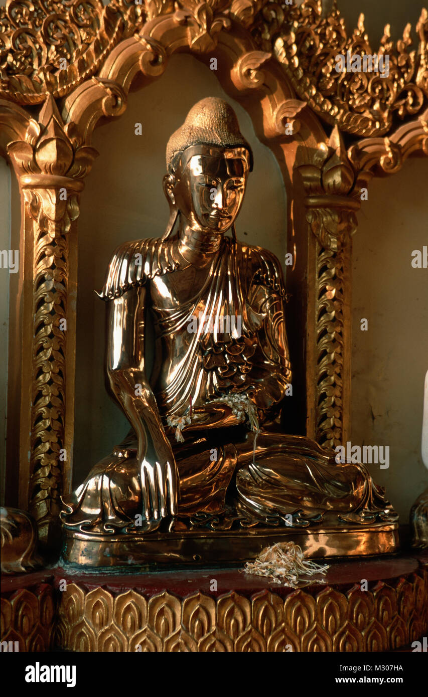 Buddha Statue in Myanmar Stockfoto