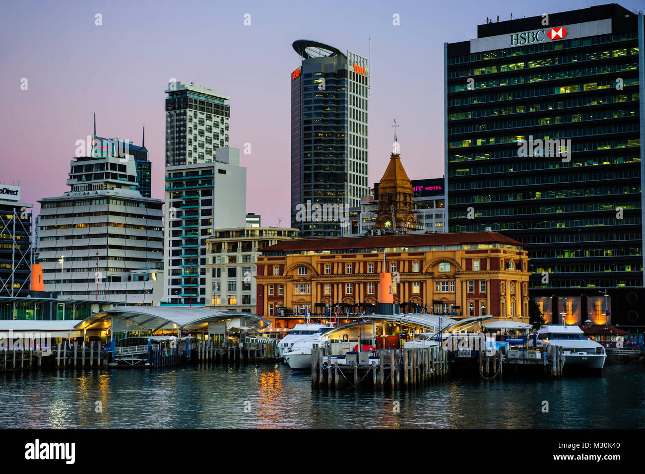 Skyline von Auckland, Neuseeland Stockfoto