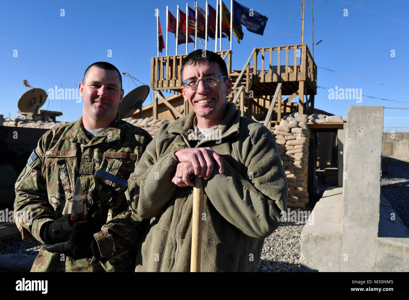 Georgien ADT hilft die Zukunft Afghanistans durch Georgia National Guard Stockfoto