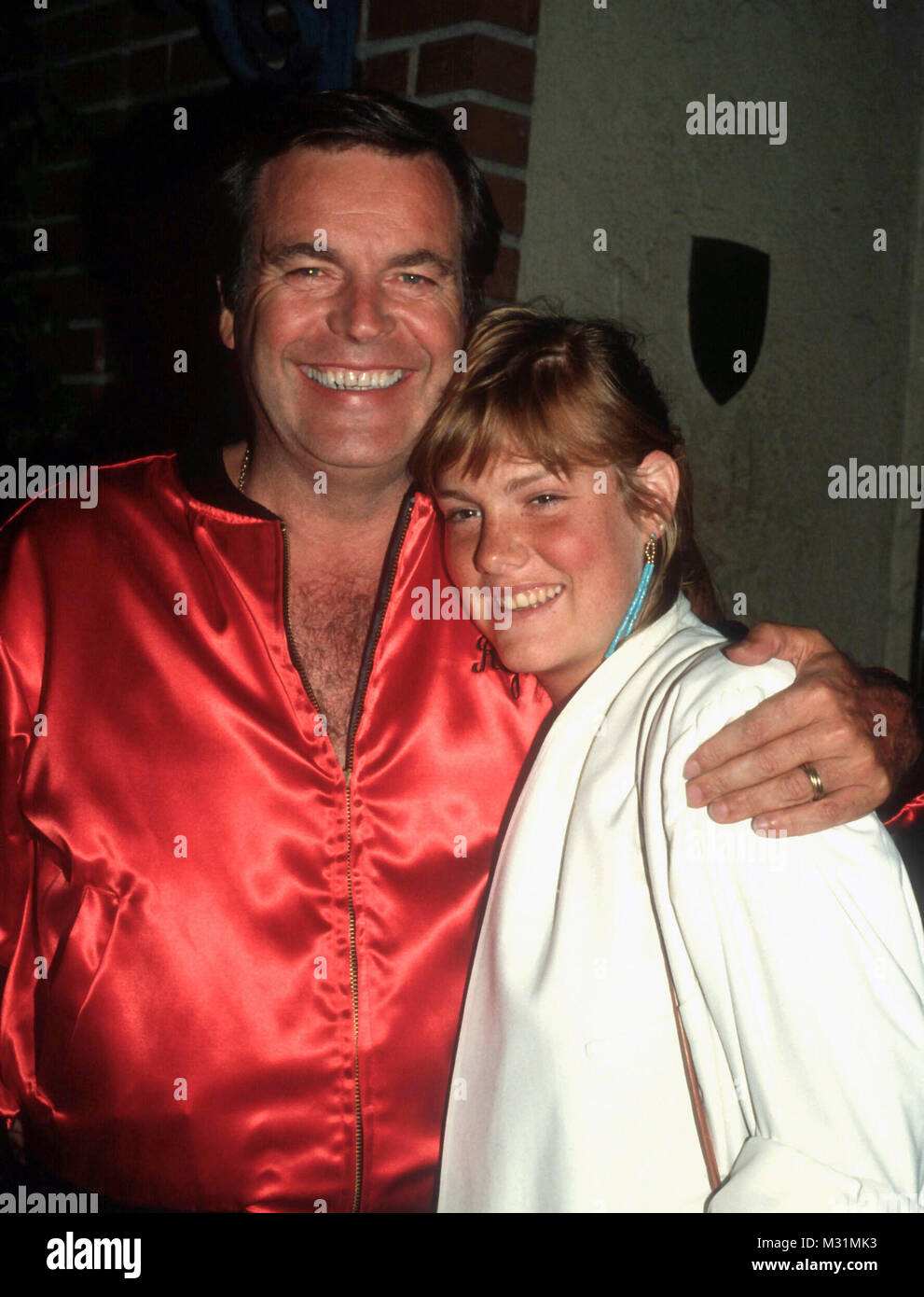 LOS ANGELES, Ca - 30. Juni: Schauspieler Robert Wagner und Tochter Katie Wagner am 30. Juni 1982 in Beverly Hills, Kalifornien. Foto von Barry King/Alamy Stock Foto Stockfoto