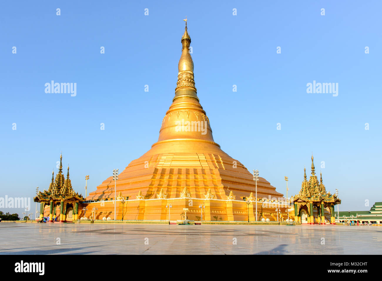 Uppatasanti Pagode, Nay Pyi Taw, Myanmar Stockfoto