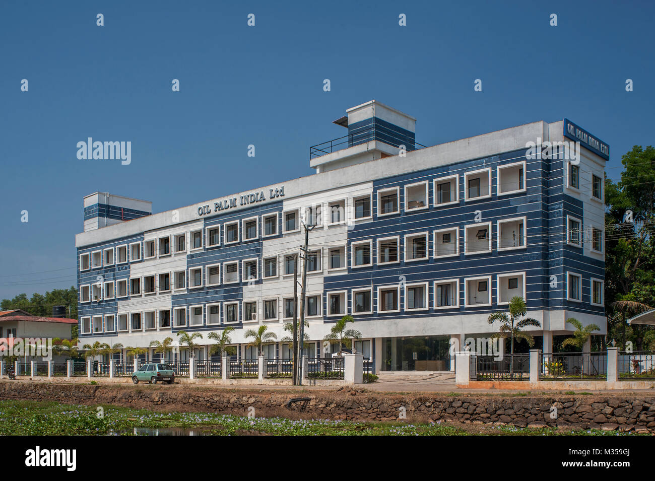 Gebäude der Ölpalme India Ltd, Kottayam, Kerala, Indien, Asien Stockfoto