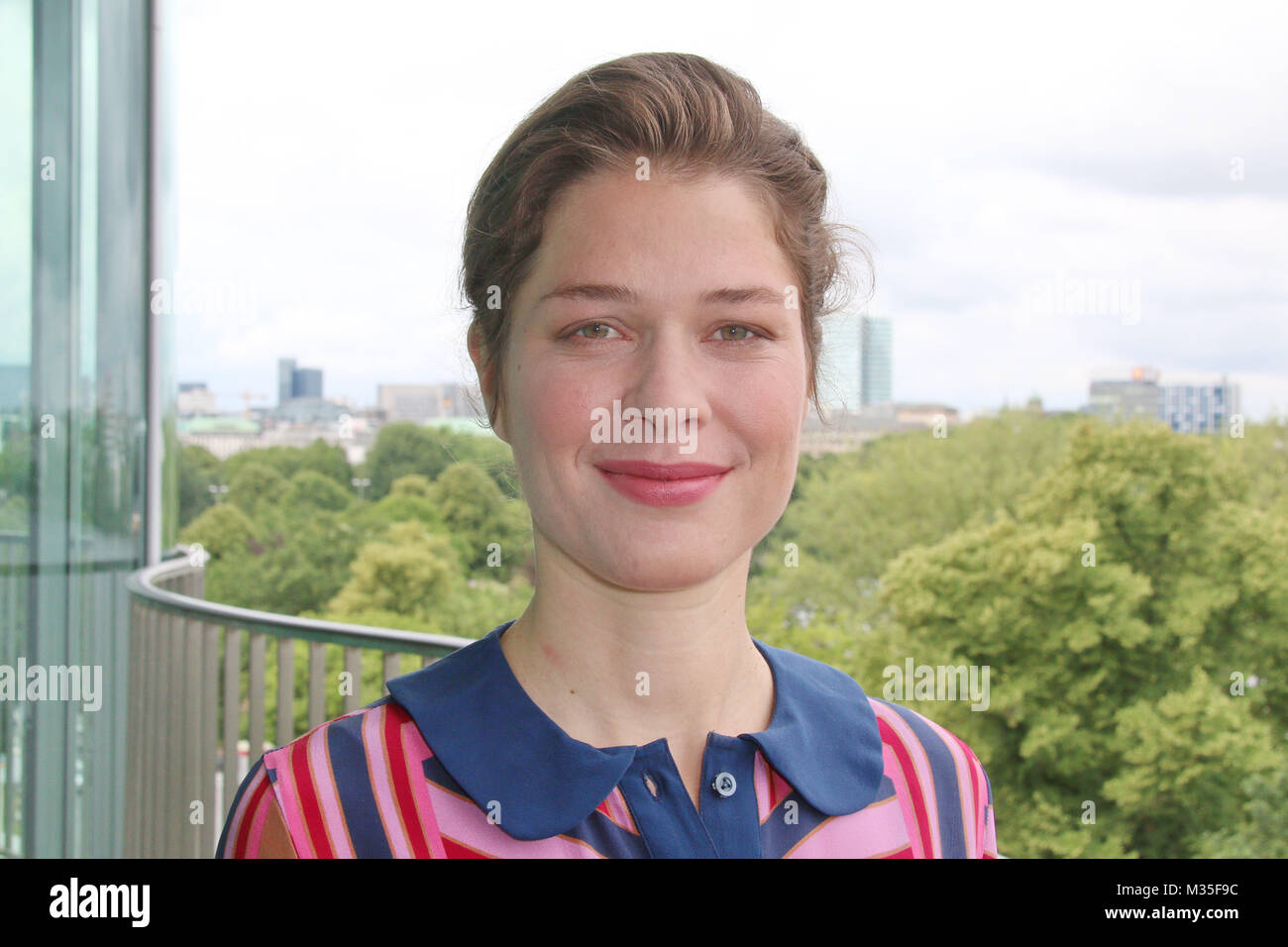Meike Droste, Fototermin zum Start der neuen Staffen von 'Mord mit Aussicht" im Hotel Meridien, Hamburg, 24.06.2014 Stockfoto