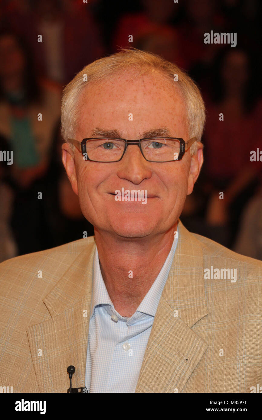 Prof. Dr. Borwin Bandelow (Facharzt für Neurologie und Psychiatrie, Angstexperte), Lanz Aufzeichnung 2 vom 28.01.2013 (Ausstrahlung voraussichtlich am 29. Mai 2013), Hamburg Stockfoto