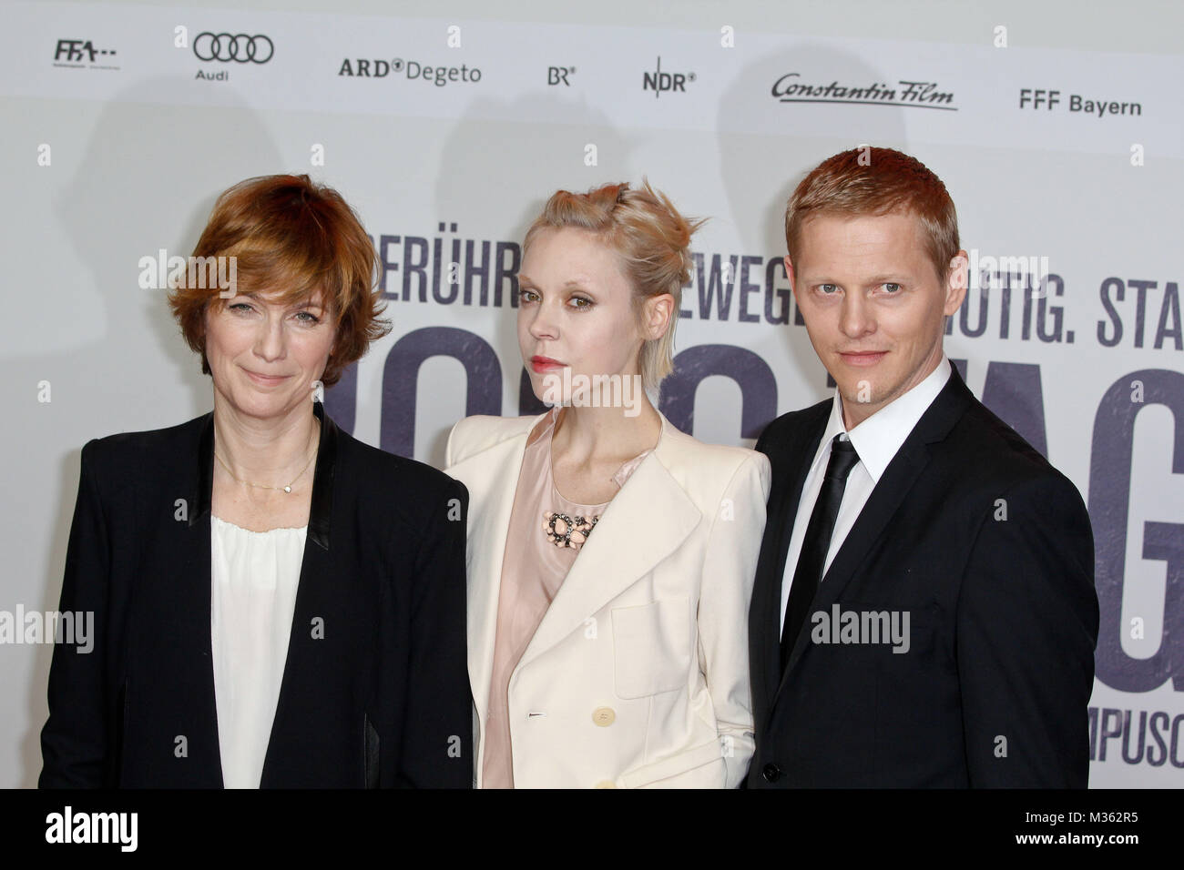 Sherry Hormann (Regie), Antonia Campbell-Hughes, Thure Lindthardt, 3096 Tage - Filmpremiere in Berlin, 27.02.2013 Stockfoto
