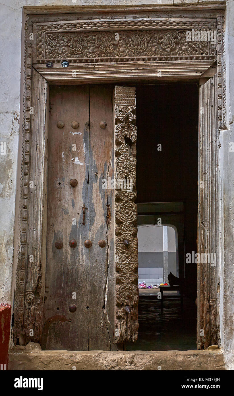 Bilder von Stonetown in Sansibar Stockfoto