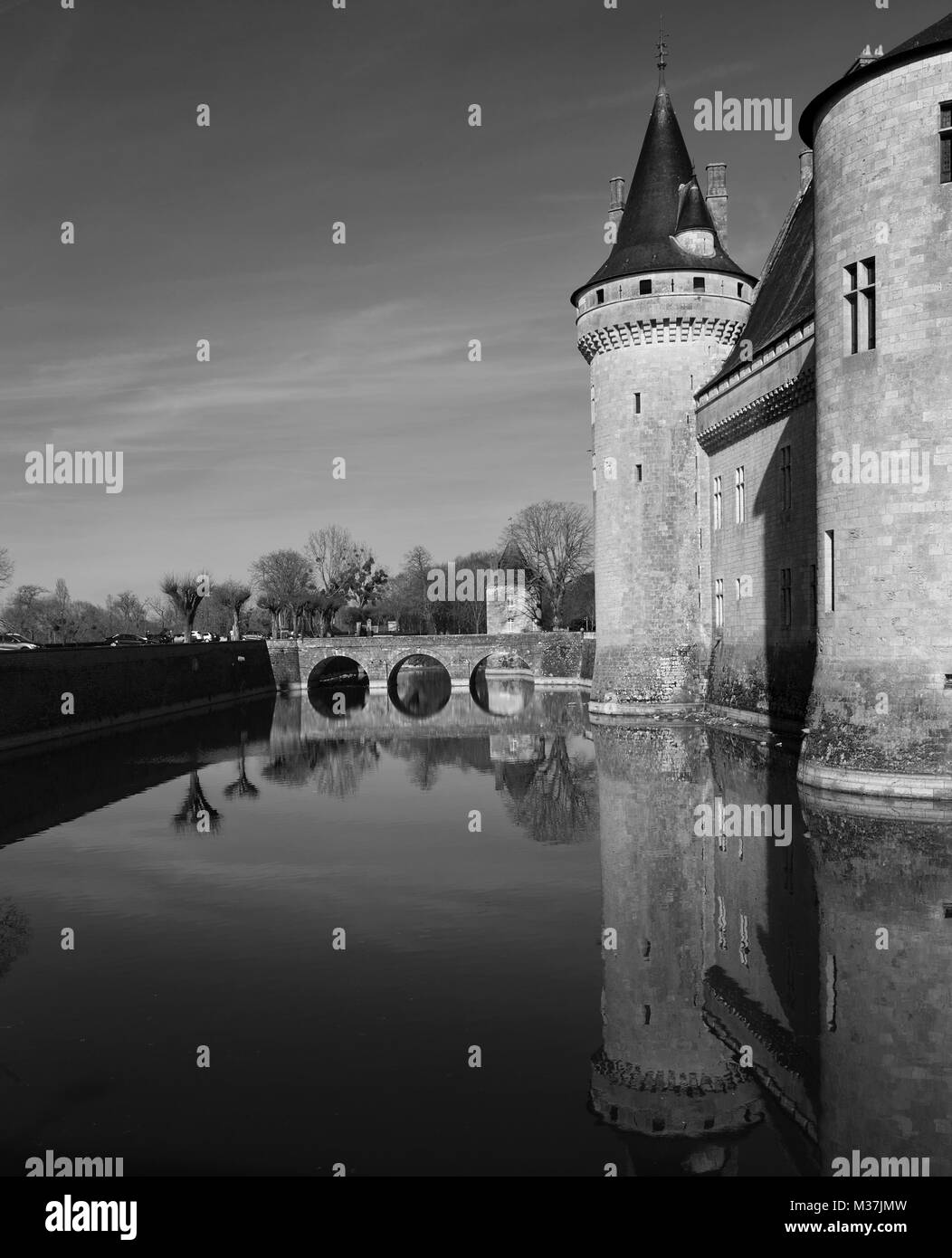 Château de Sully, Sully-Sur-Loire, Frankreich Stockfoto