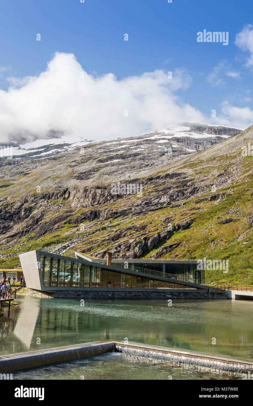 Trollveggen, Andalsne, Norwegen Stockfoto