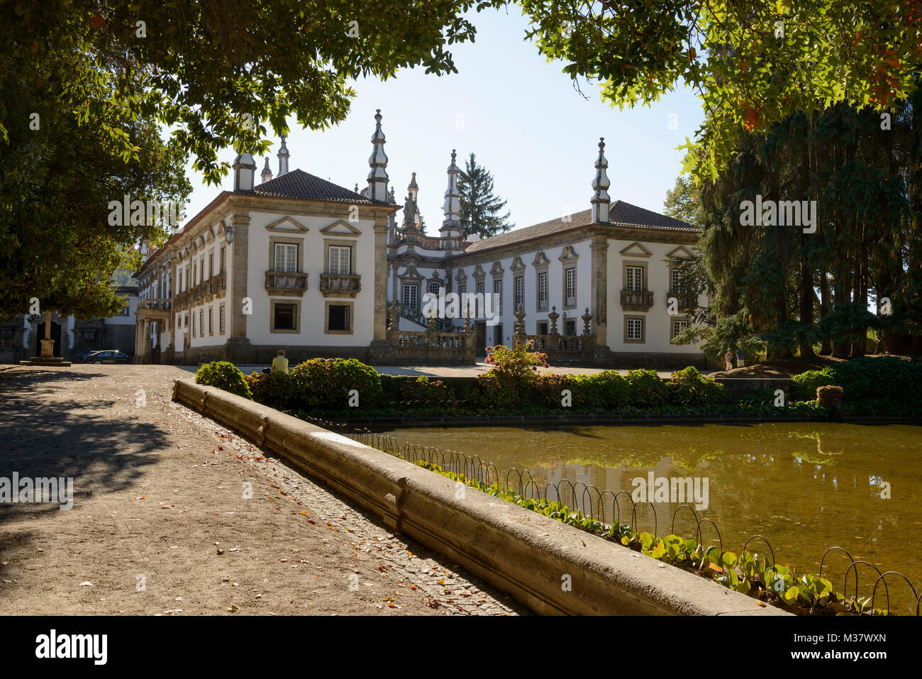 Casa de Mateus Palast, Vila Real, Portugal, Europa Stockfoto