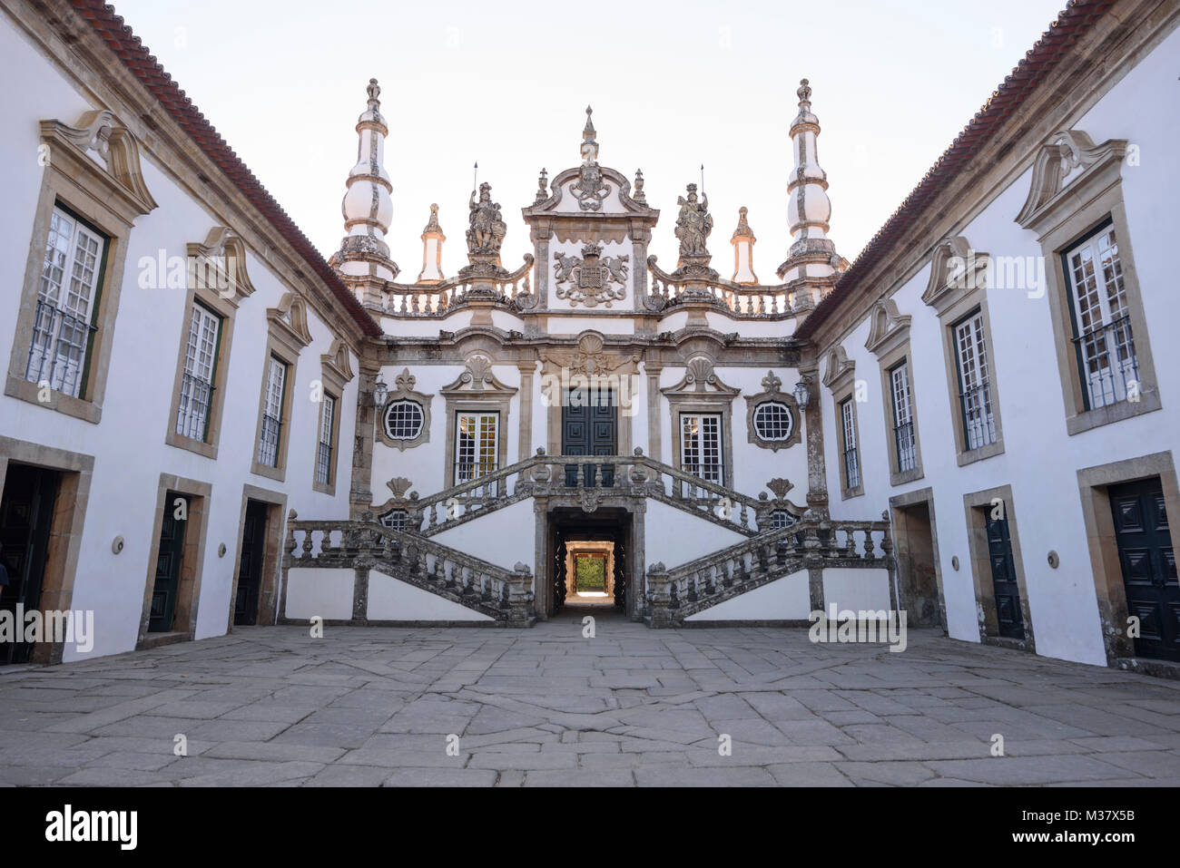 Casa de Mateus Palast, Vila Real, Portugal, Europa Stockfoto