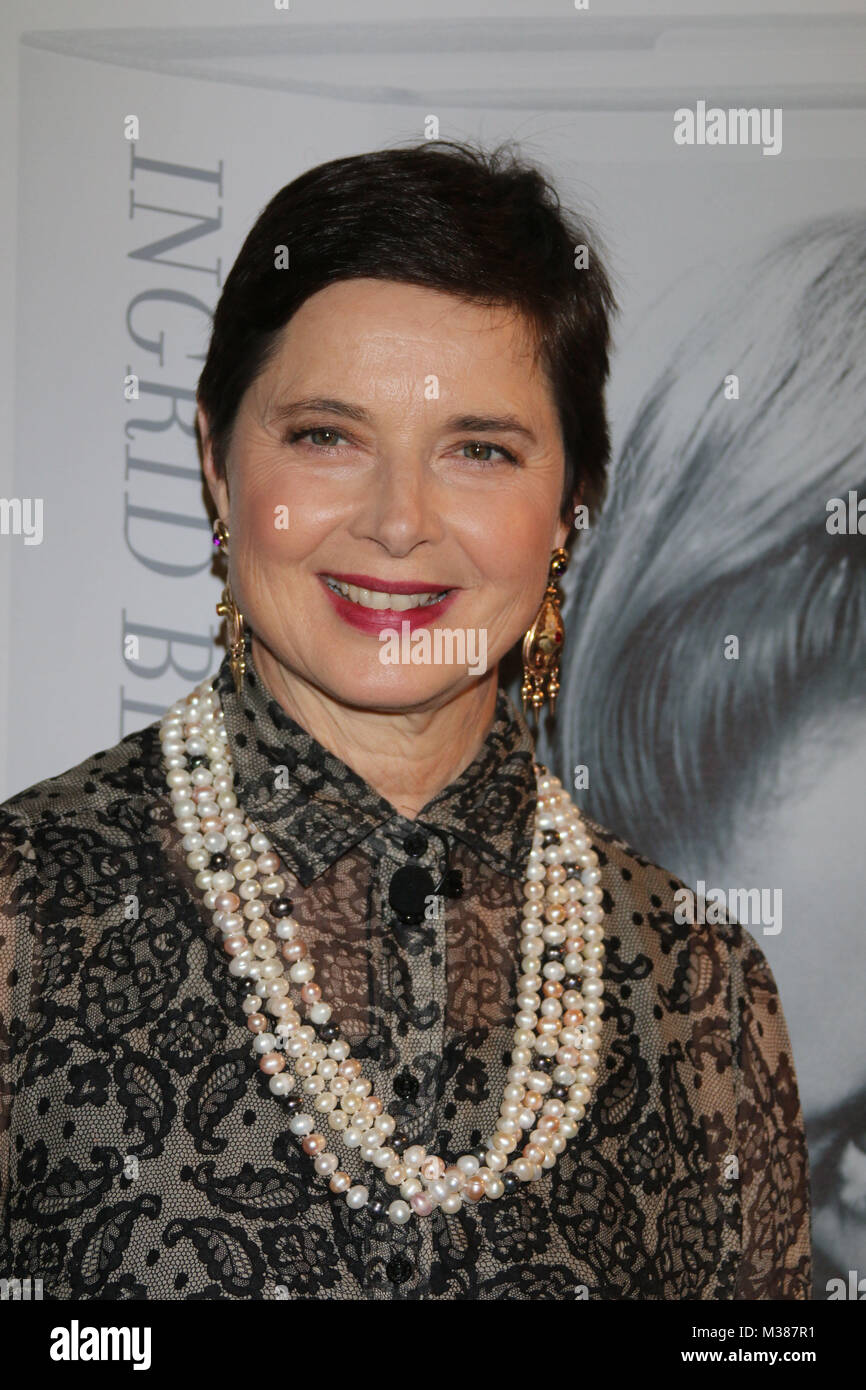 Isabella Rossellini, Isabella Rosselini praesentiert das große Schirmer