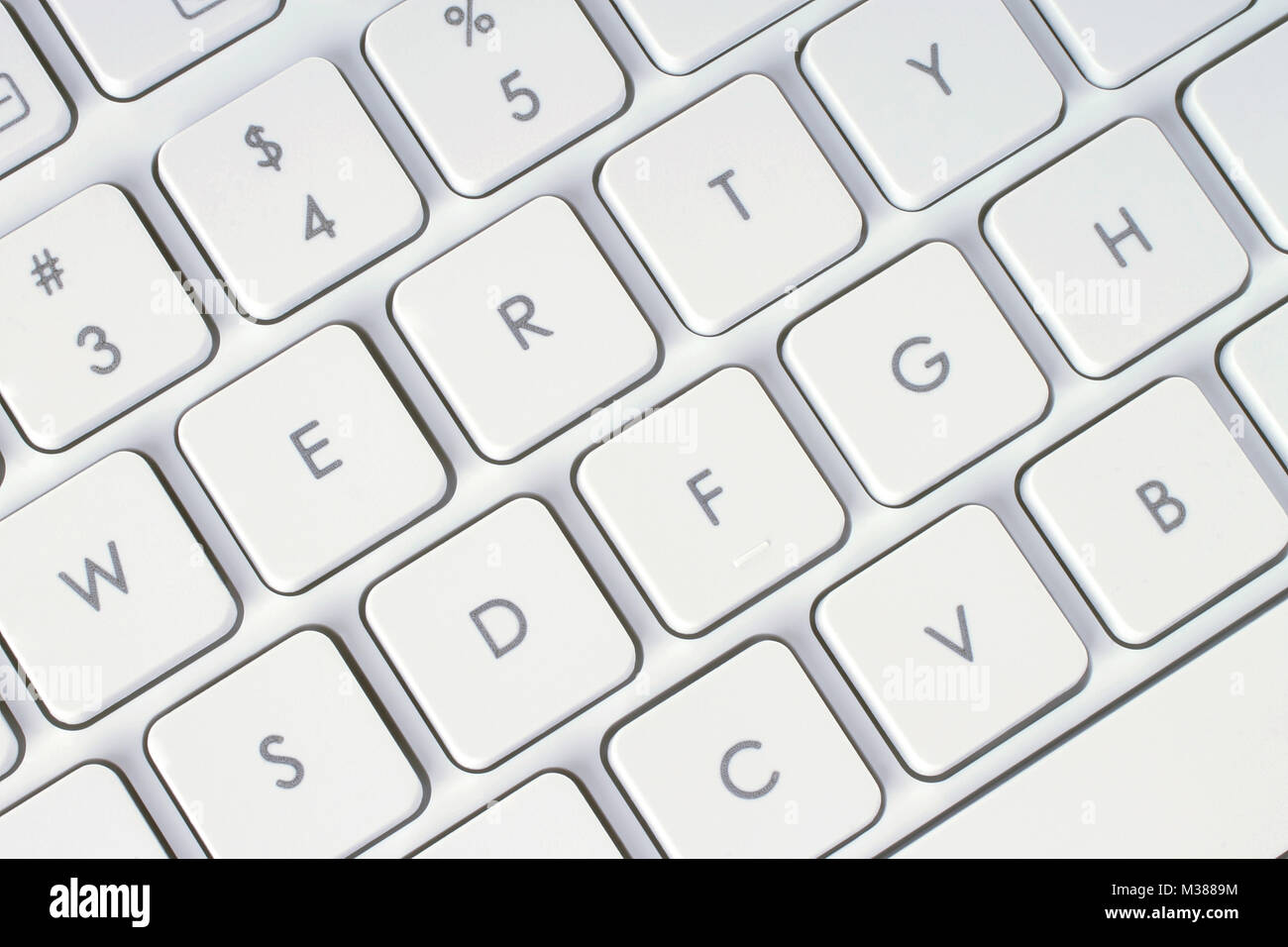 Konzept der Computertastatur close-up Stockfoto