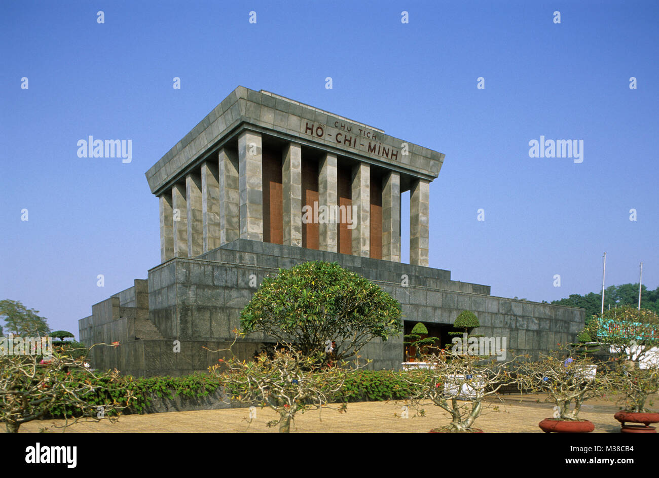 Vietnam. Hanoi. Ho Chi Minh Mausoleum. Stockfoto