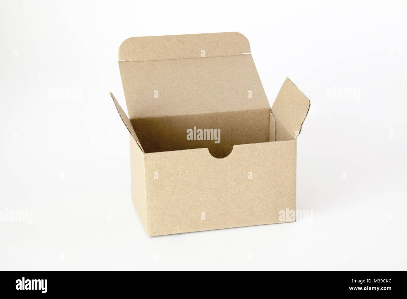 Craft Box mit Deckel öffnen Stockfoto