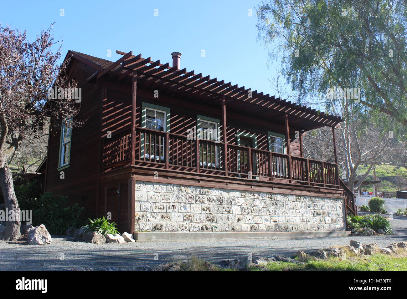 Ranch House, Borges Ranch, Walnut Creek, Kalifornien Stockfoto