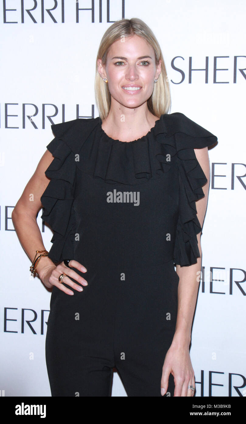 NEW YORK, NEW YORK Februar 09, 2018: Kristen Taekman besuchen Sherri-Hügel - Februar 2018 - New York Fashion Week: Die Shows am Gotham Hall in New York. Februar 09, 2018. Credit: RW/MediaPiunch Stockfoto