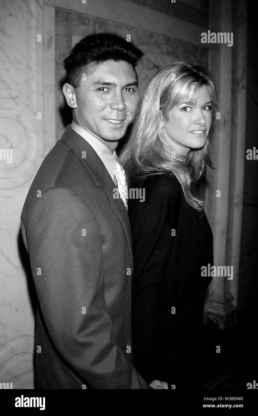 Lou Diamond Phillips an der CBS Television Network Upfront in der Tavern On The Green Restaurant in New York City. Mai 16, 2001 Credit: Walter McBride/MediaPunch Stockfoto