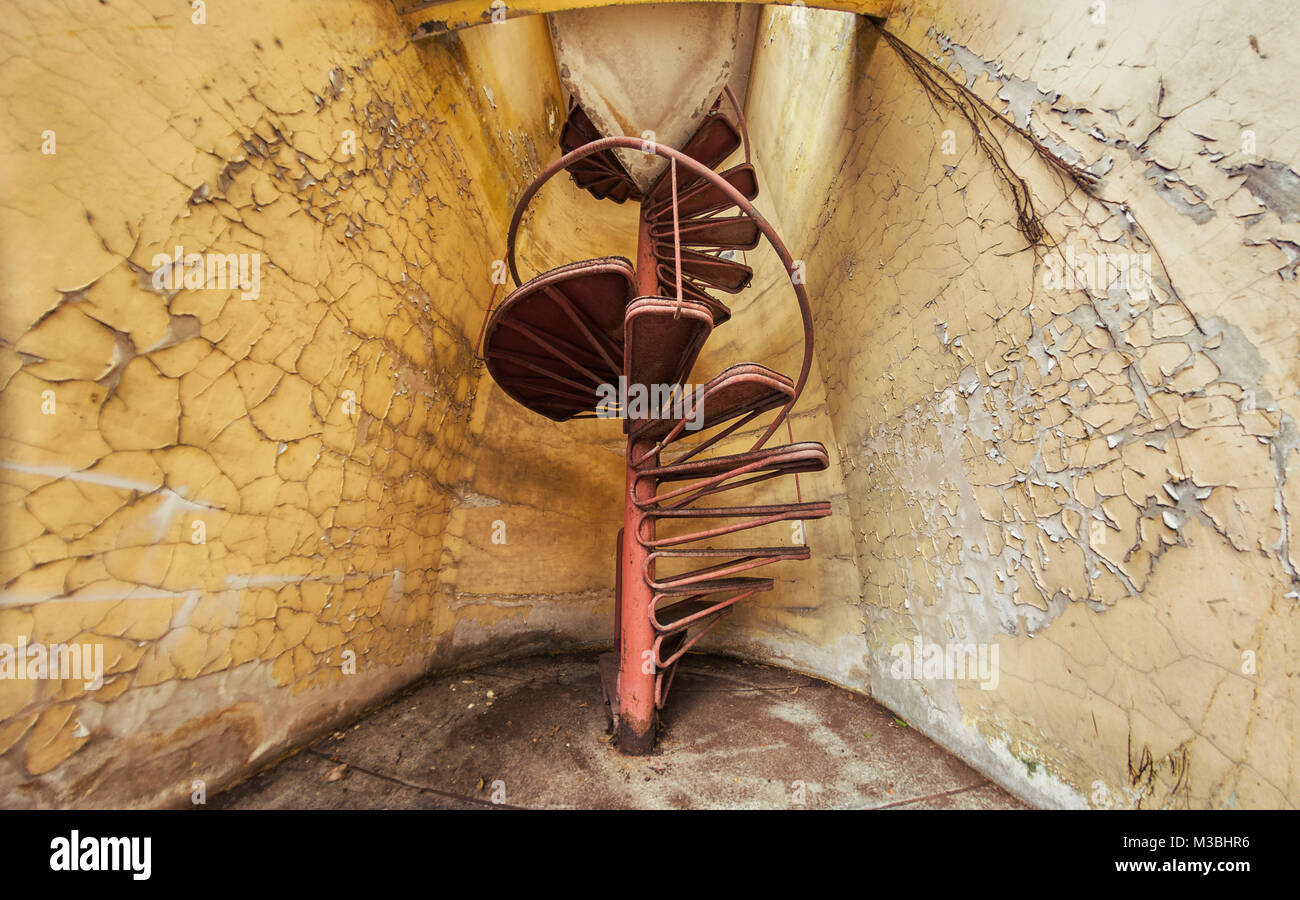 An einem verlassenen Art Gallery, Bangkok, Thailand Stockfoto