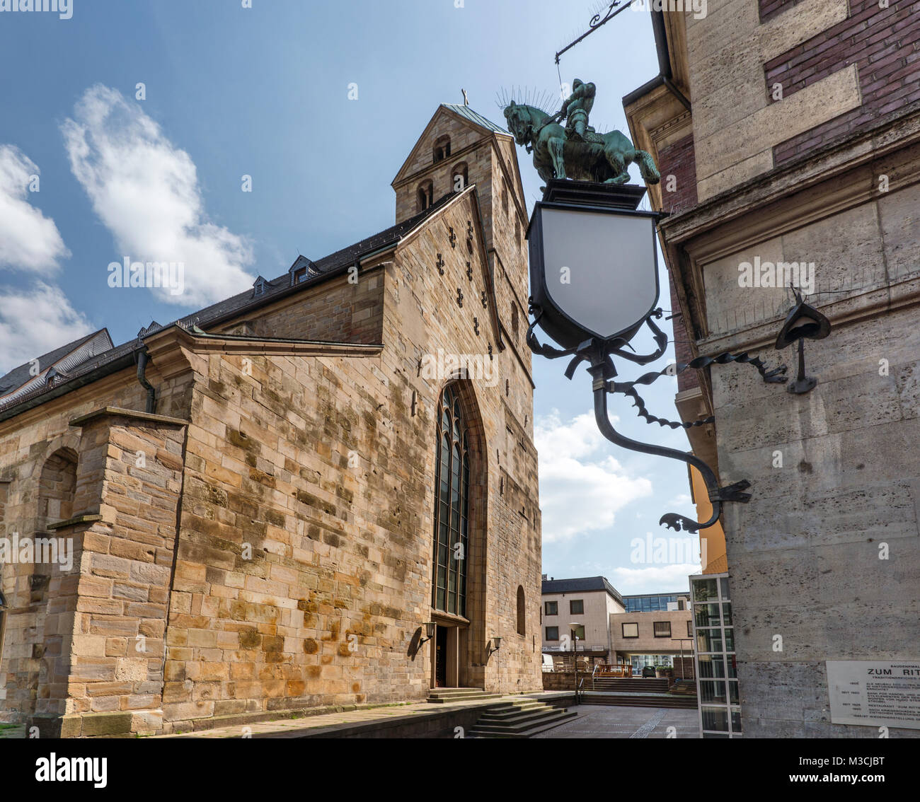 Marienkirche (St. Maria Kirche), im romanischen Stil, Dortmund, Ruhrgebiet, Nordrhein-Westfalen, Deutschland Stockfoto