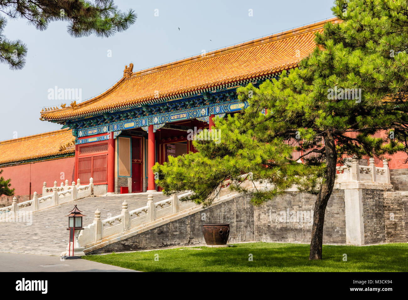Parks der Verbotenen Stadt oder Gugong, Peking, China Stockfotografie