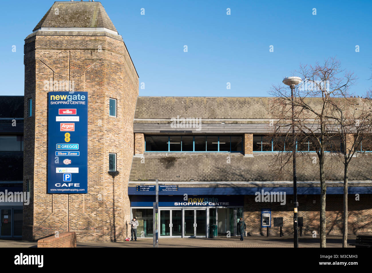 Newgate Einkaufszentrum, Bishop Auckland, Co Durham, England, Großbritannien Stockfoto
