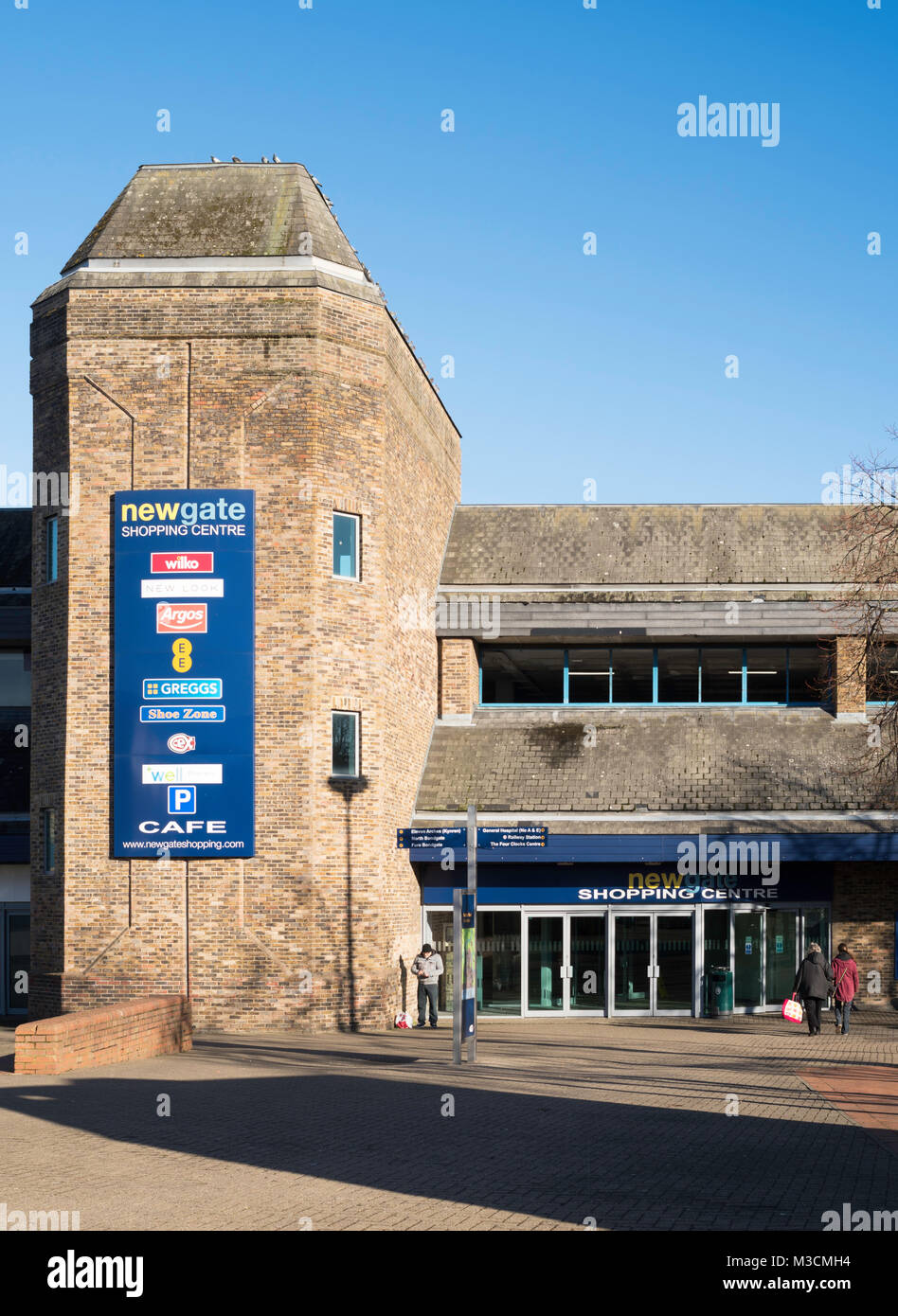 Newgate Einkaufszentrum, Bishop Auckland, Co Durham, England, Großbritannien Stockfoto