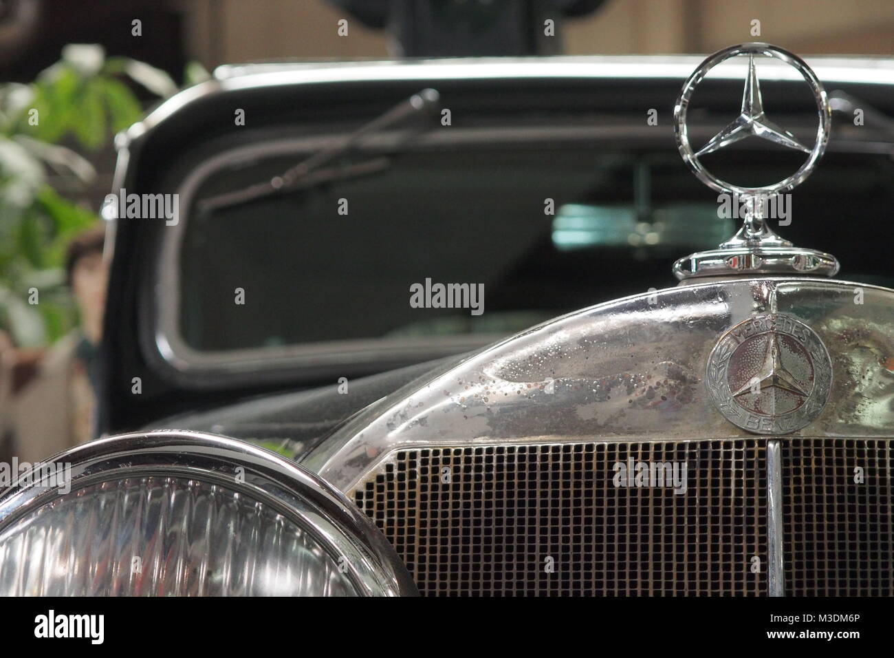 Mercedes-Benz-Oldtimer Technik Museum in Sinsheim, Deutschland Stockfoto