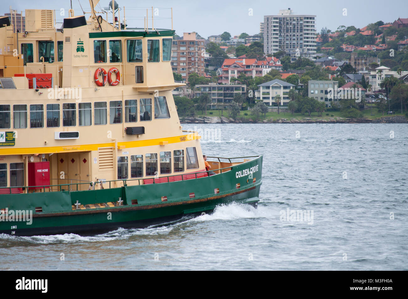 Golden Grove Sydney Fähre Stockfoto