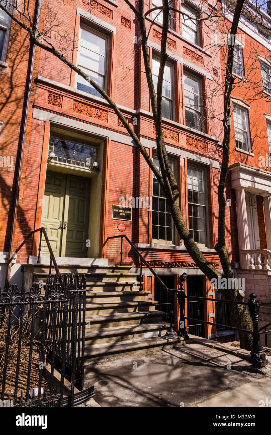 Edward Hopper Studio Washington Square Park Manhattan New York, New York, USA Stockfoto