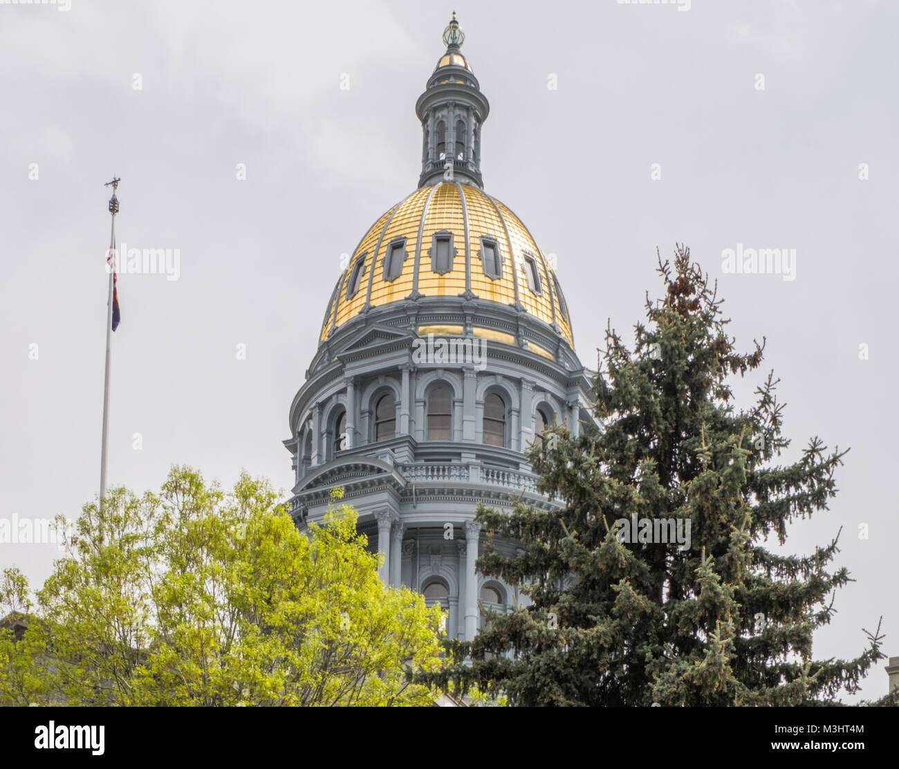 Colorado State Capitol Gebäude in Denver Stockfoto