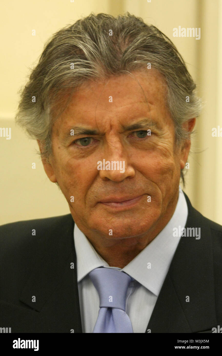 Pierre Brice als Gast Star in Rote Rosen, Lüneburg, 19.08.2008, Pierre