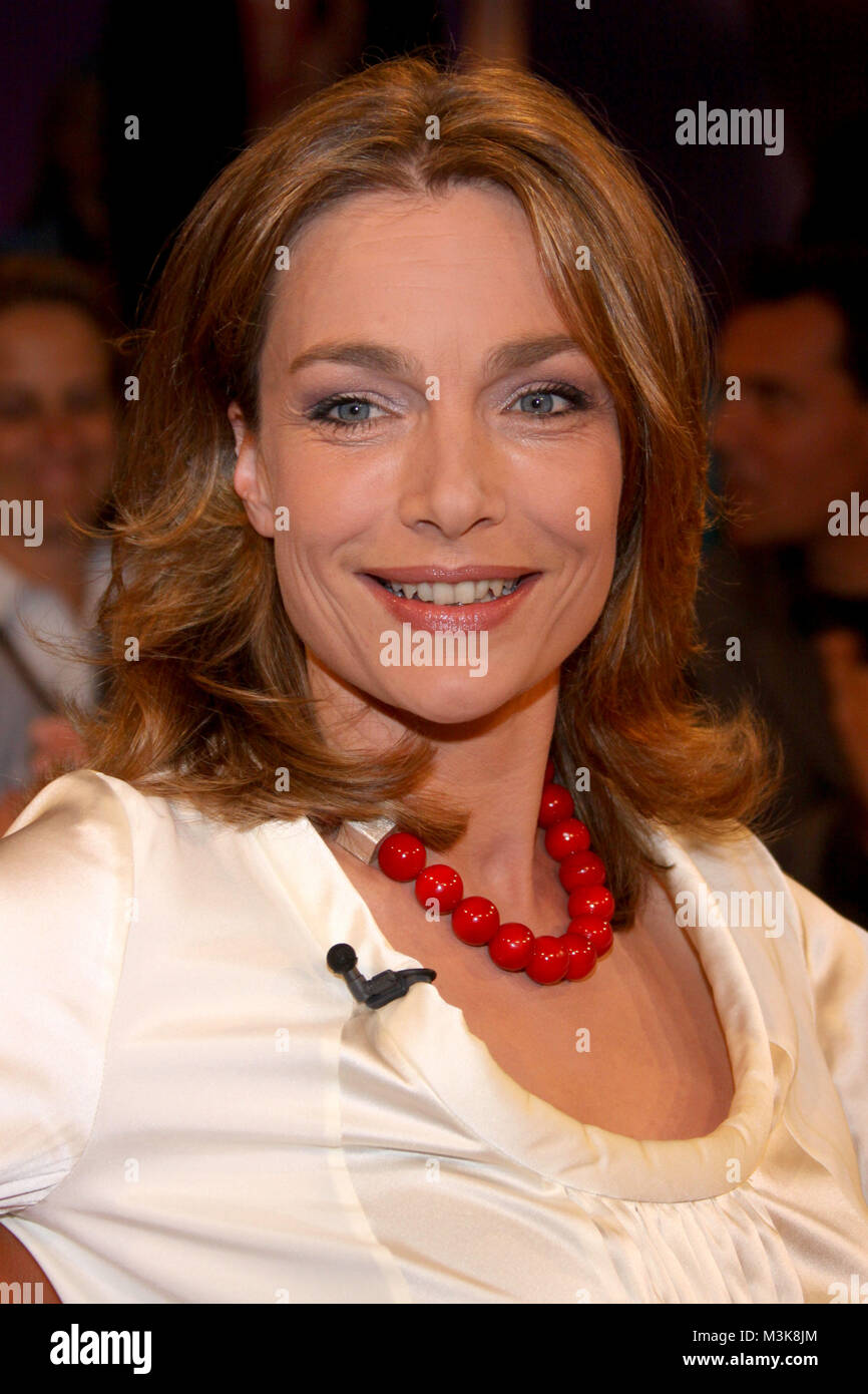 NDR Talkshow, 12.06.2009, Aglaia Szyszkowitz Stockfotografie Alamy