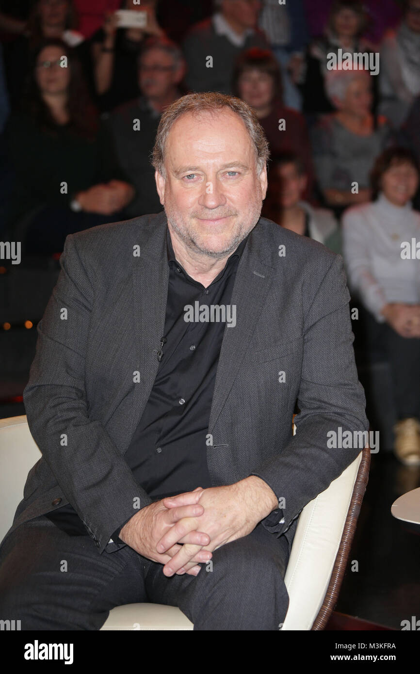 Harold Faltermeyer (Linguistics, Theologe, Rox), Markus Lanz Sendung 1 aus dem Studio Stahltwiete, Hamburg, 30.11.2016 Stockfoto