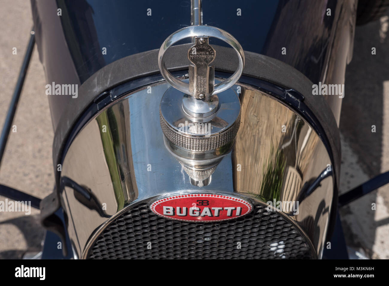 Eine klassische 1927 Bugatti T37 ein Sportwagen. Stockfoto