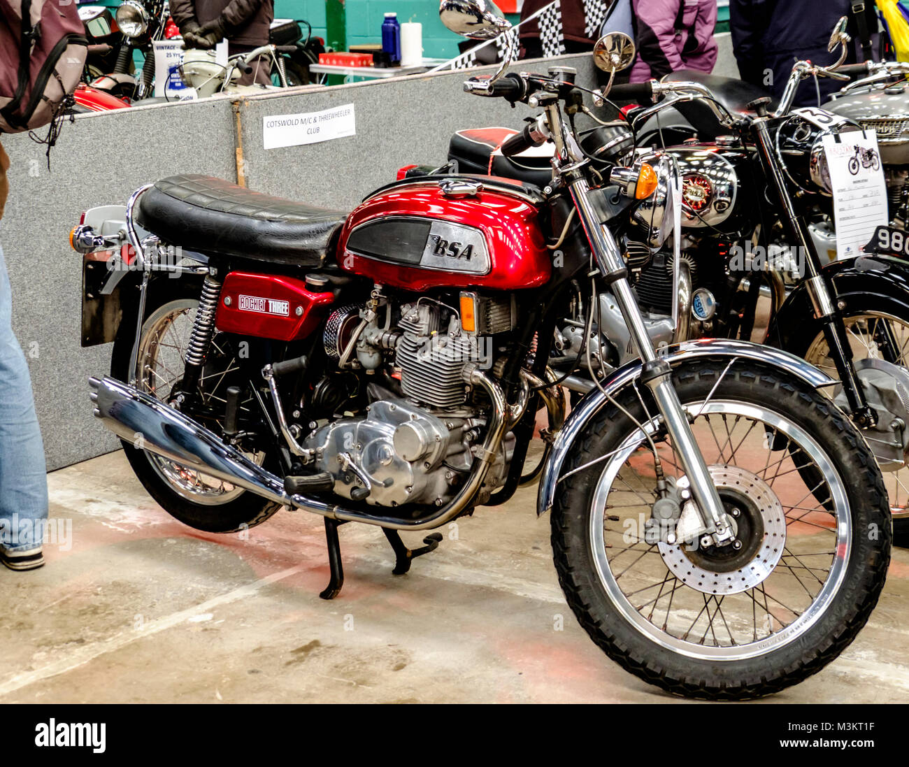 Motorr der An Der 38th Carol Nash Bristol Classic Bike Show BSA Rocket Motorr der An Der 38th Carol Nash Bristol Classic Bike Show BSA Rocket
