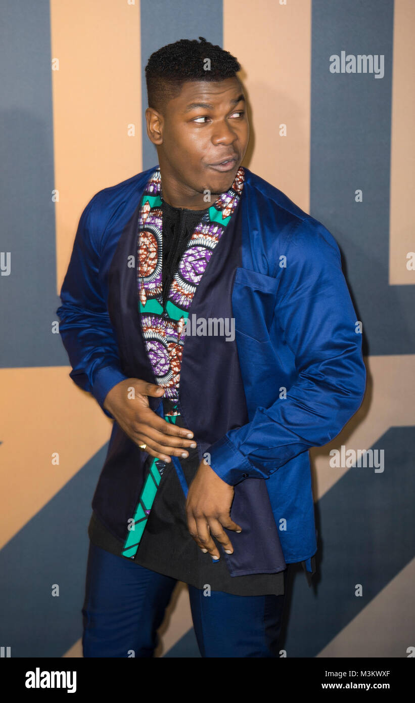 John Boyega besucht die Europäische Premiere von Marvel Studios' 'Black