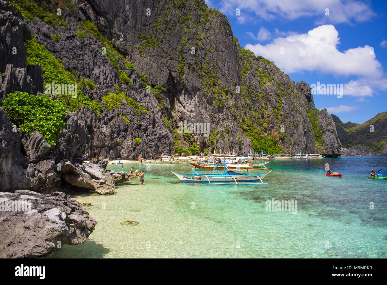 Talisay Strand Stockfoto