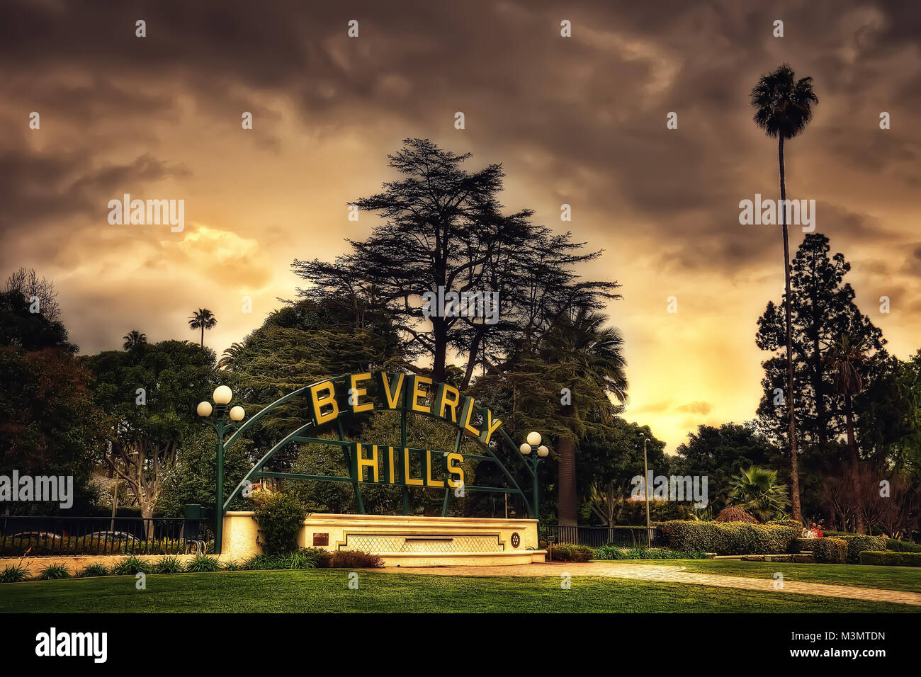 Beverly Hills USA 2015 getroffen Stockfoto